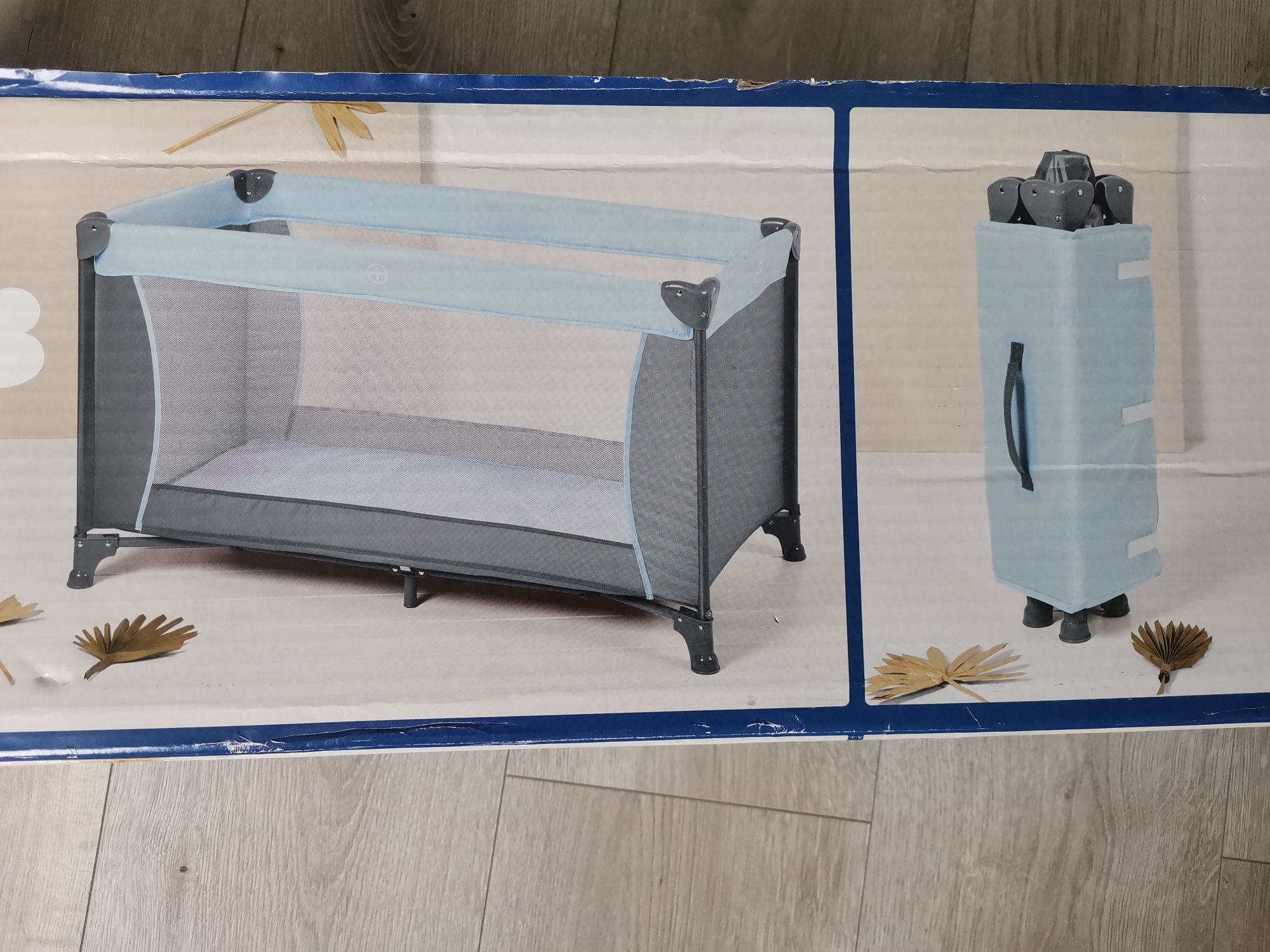 Łóżeczko turystyczne dla niemowlaka niemowlęce 124x64