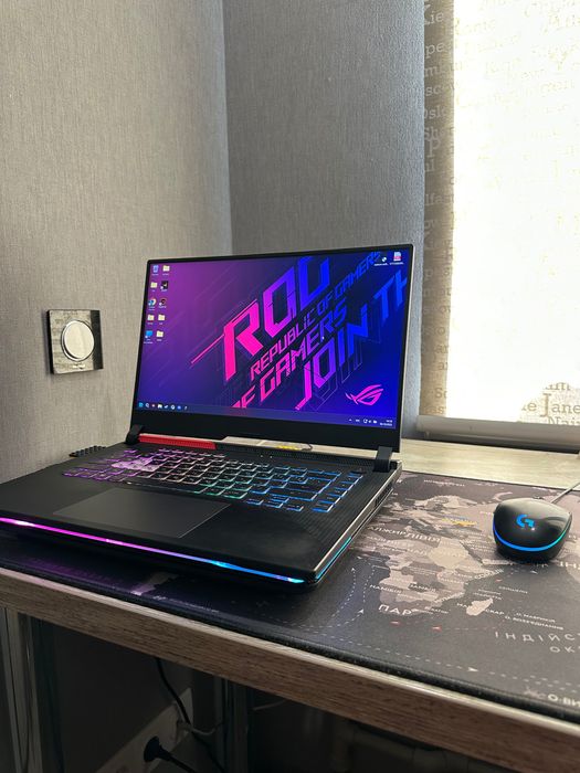 Игровой ноутбук Asus ROG Strix G15 300hz, Ryzen 9 5900HX/AMD RX 6800M