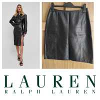 skórzana spódnica Ralph Lauren 100% oryginał r. S (petite)