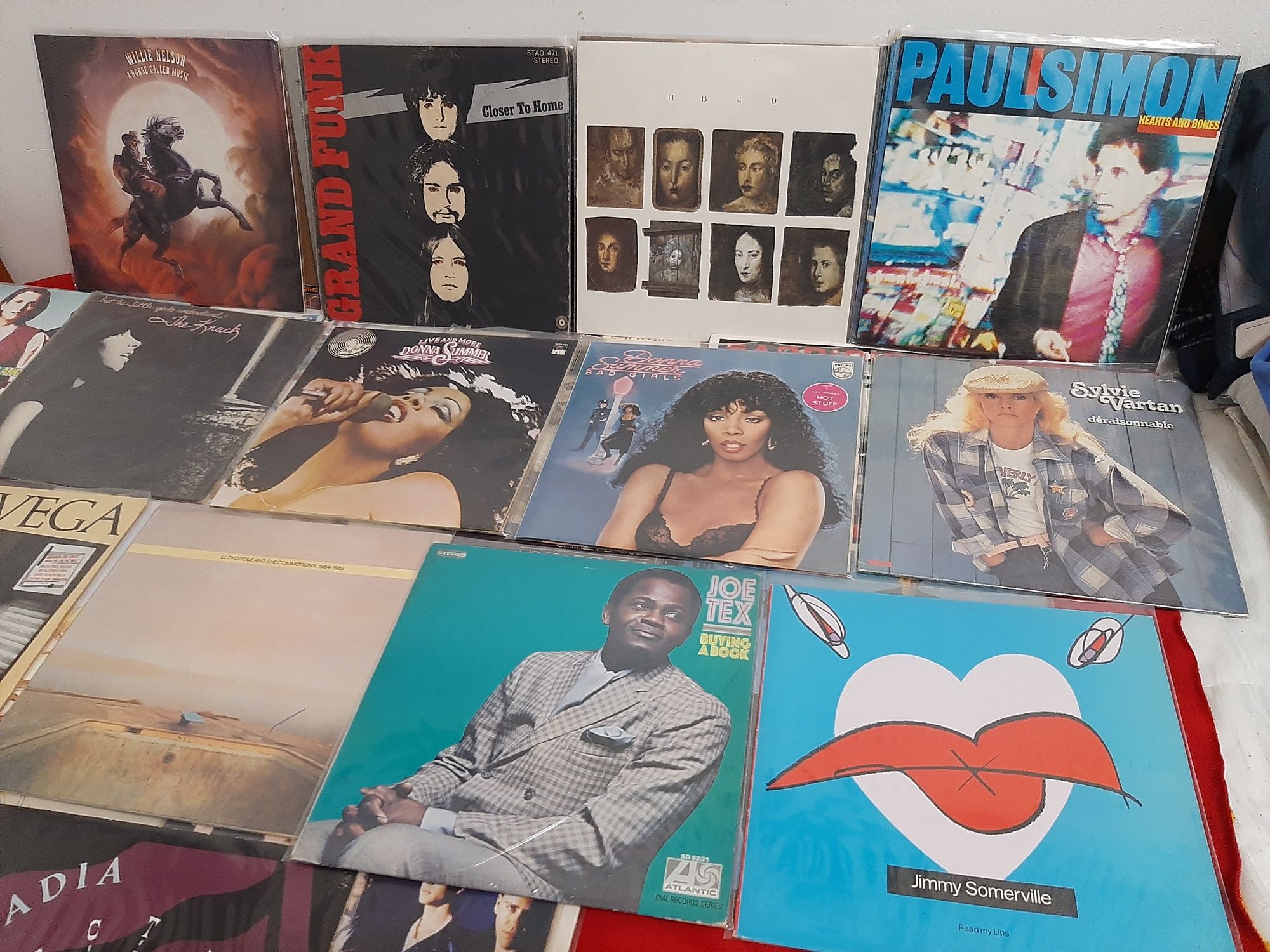 40 DISCOS VINIL vários estilos musicais