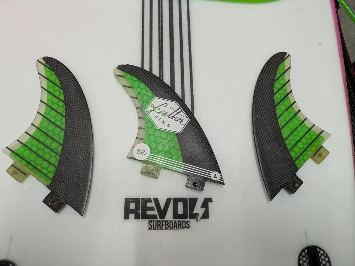 Quilhas FCS thruster Feather Fins