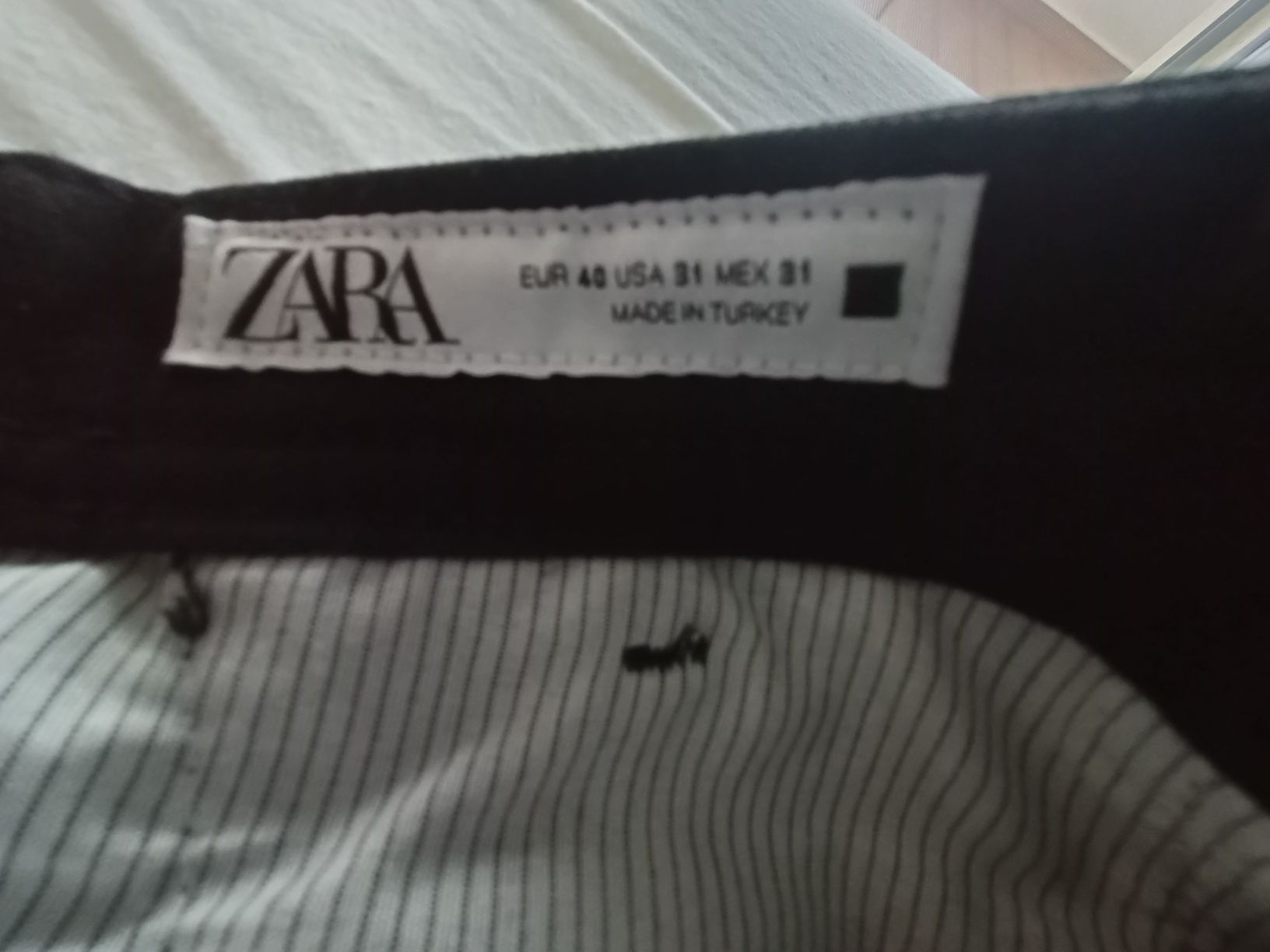 Calça preta Zara Man