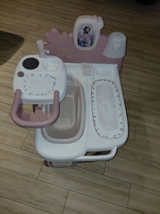 Kącik dla lalek, przewijak smoby, baby born