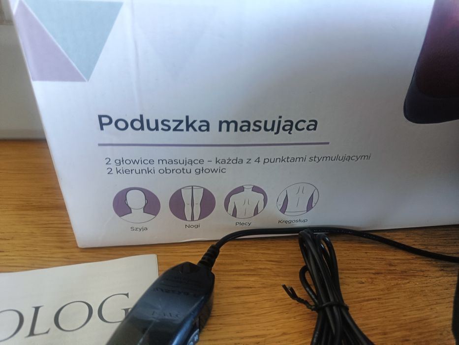 Poduszka masująca kark masażer