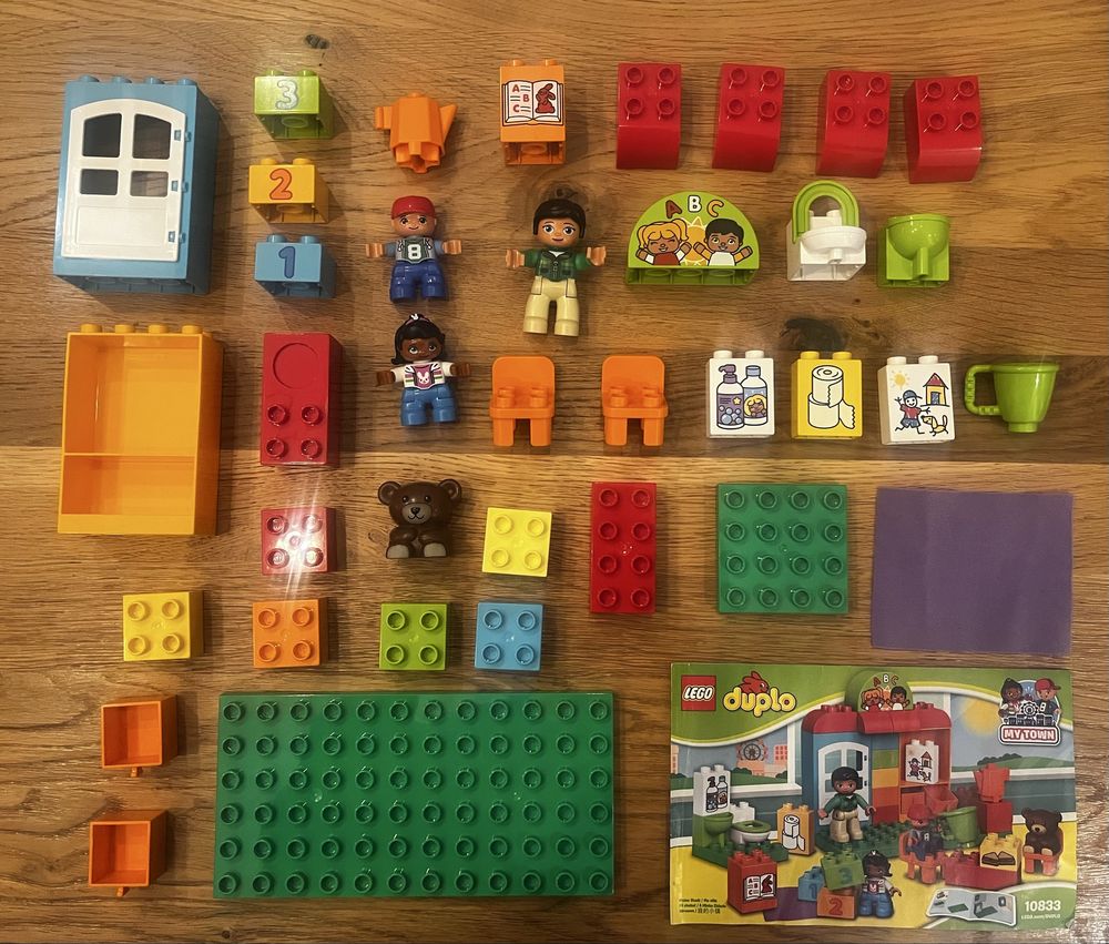 Lego duplo Przedszkole 10833 Klocki + instrukcja