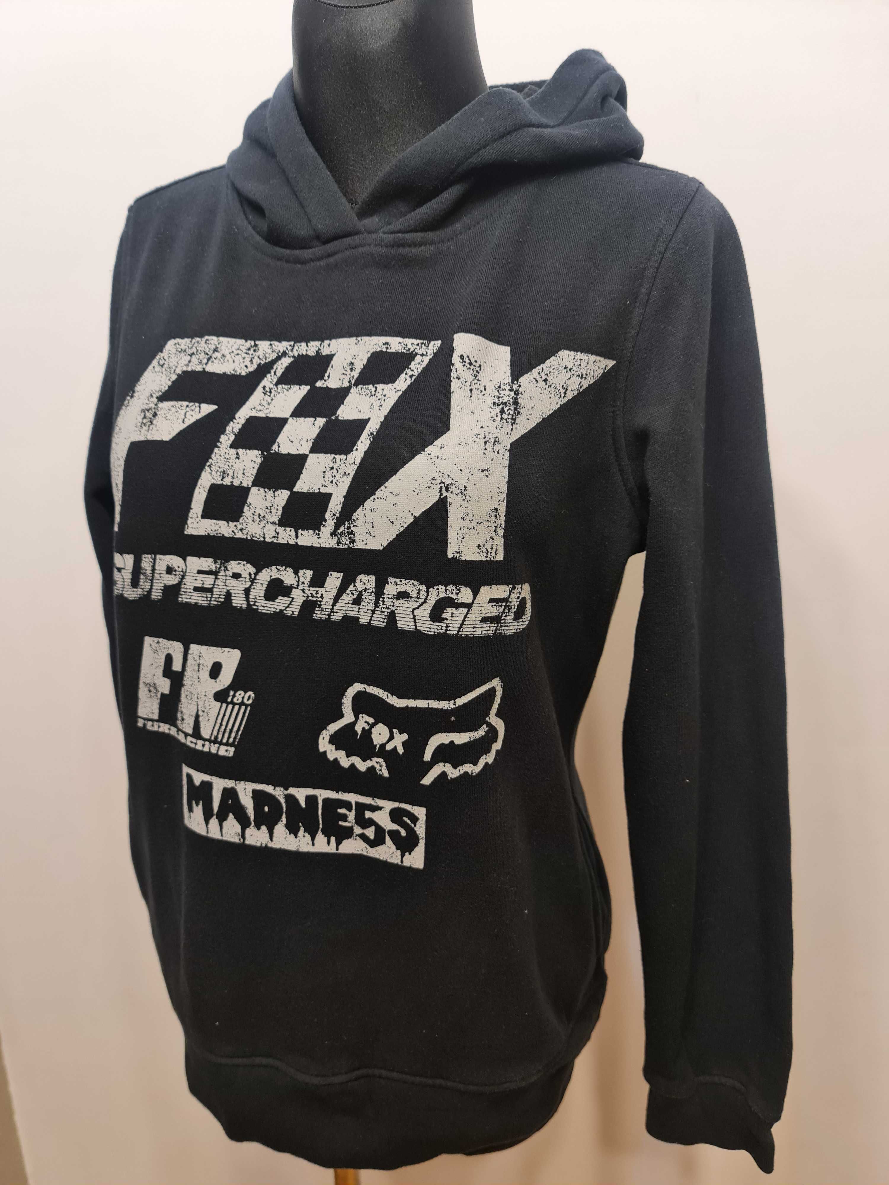 352 Casual Czarna Bluza Fox Racing rozmiar S