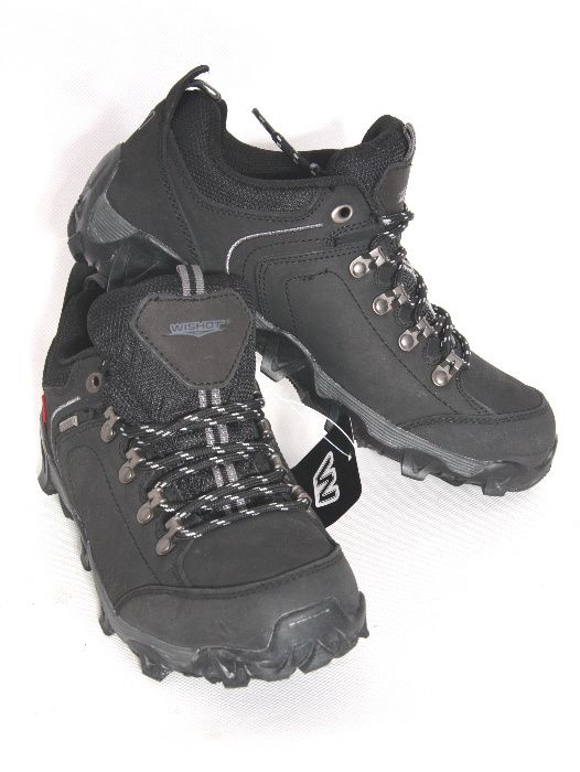 Buty Trekkingowe WISHOT 38,,40 skóra. Nowe !!
