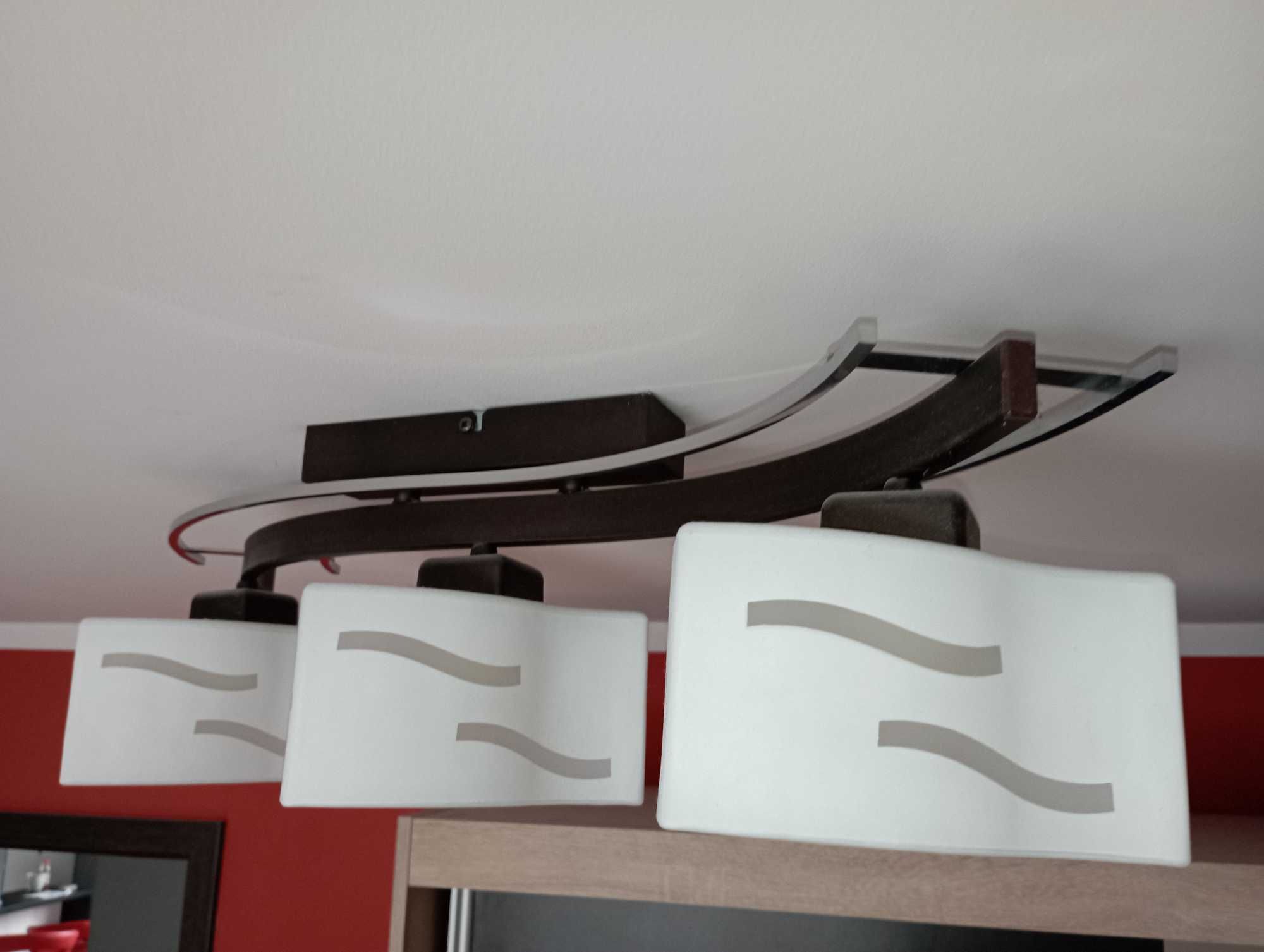 Lampa sufitowa do sypialni + lampka nocna