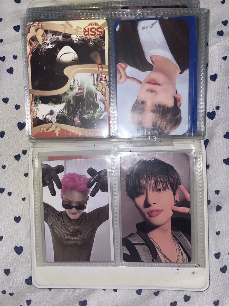 продам карти ateez, nct, bts та біндер.