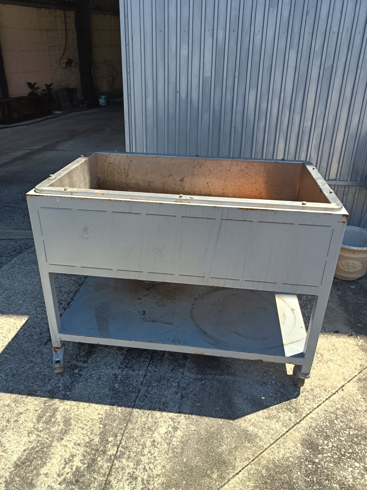 Cuba rectangular inox
