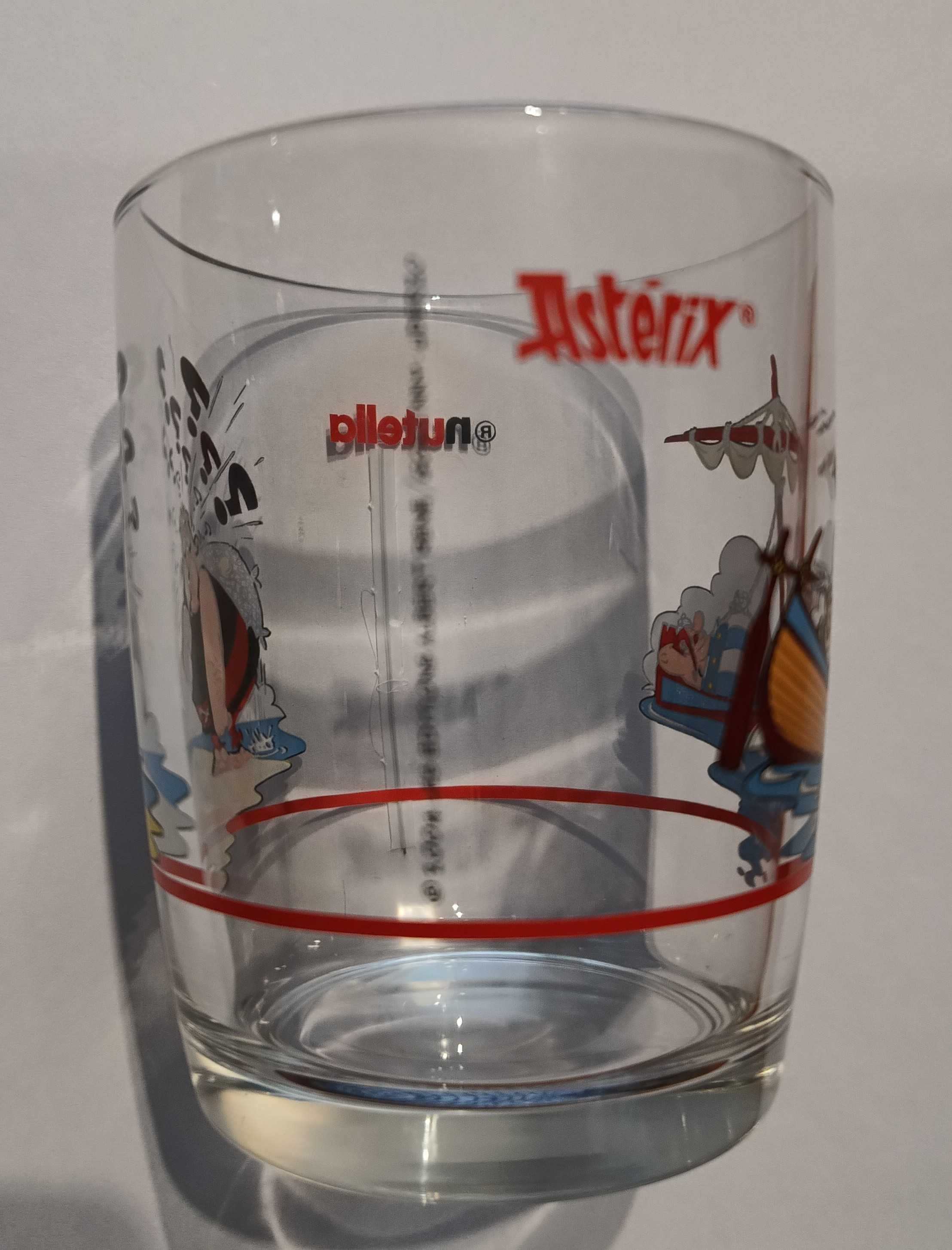 Szklanka kolekcjonerska Nutella Asterix. Ahigieniks UNIKAT