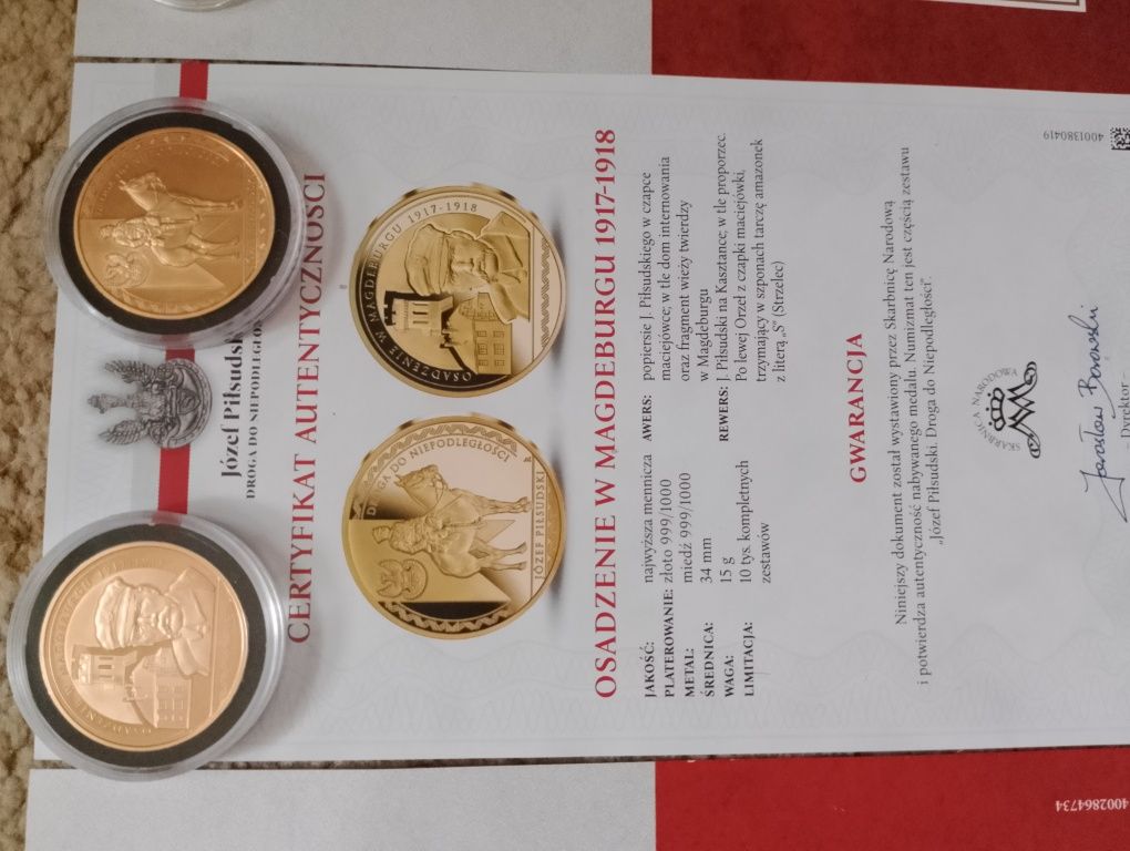 Sprzedam kolekcje złotych polskich monet