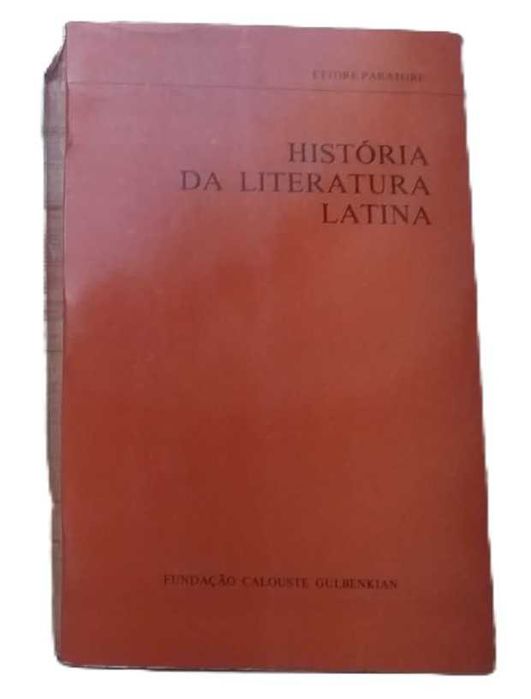 História da Literatura Latina, de Ettore Paratore