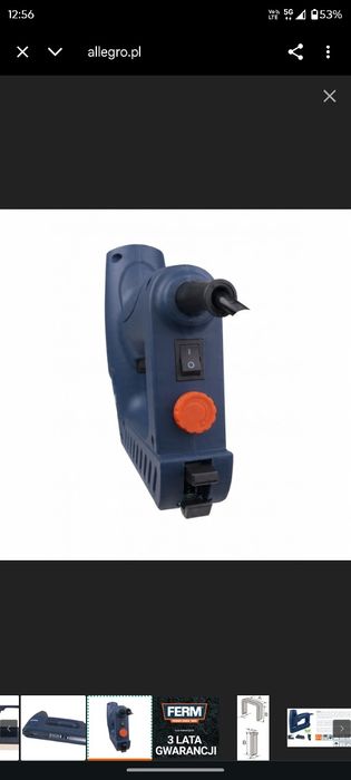 ZSZYWACZ ELEKTRYCZNY TAKER na zszywki i gwoździe