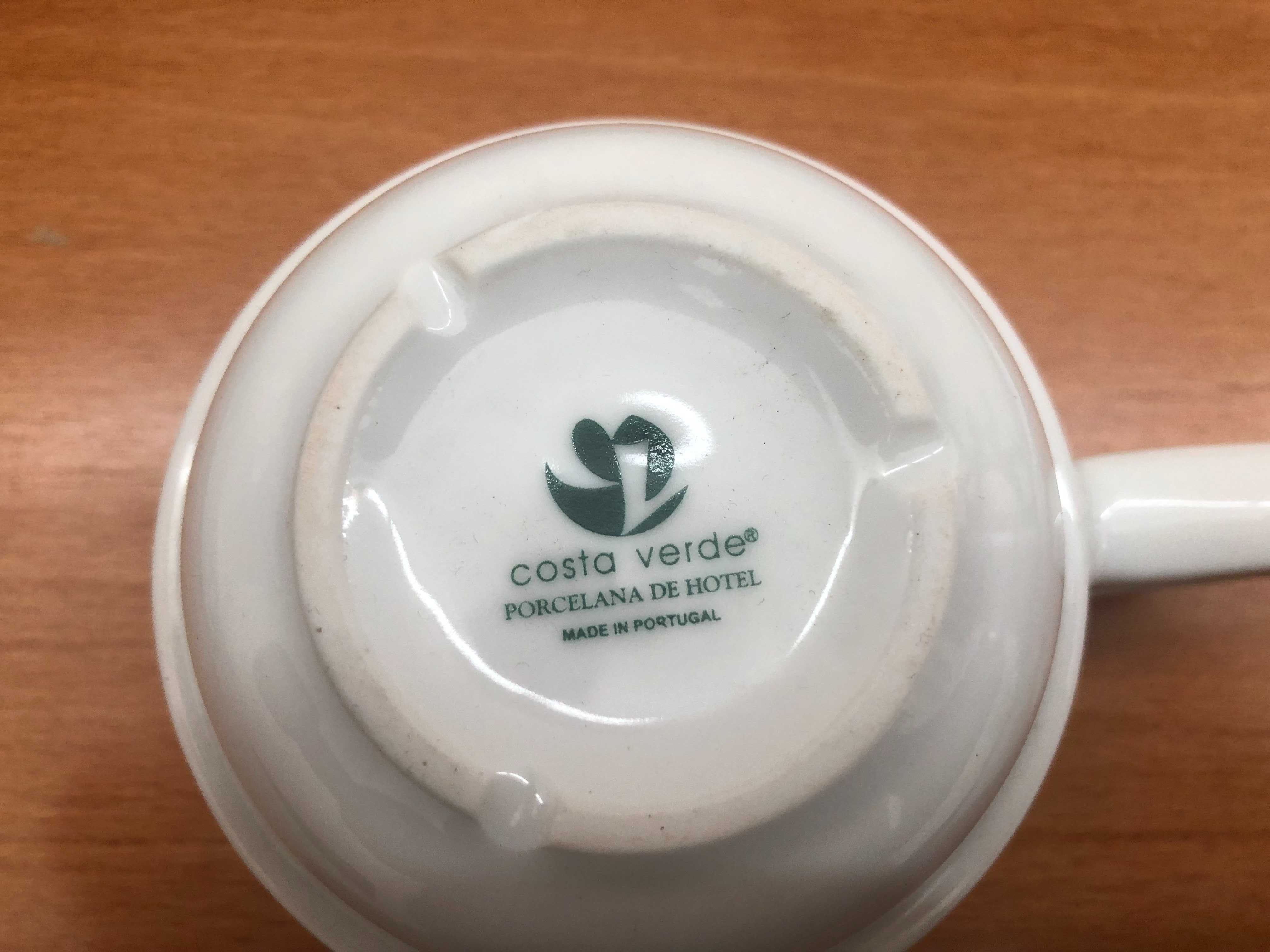 Chávenas de chá Costa verde novas