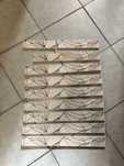 Listwa Natura Cream Border Leaf Cersanit
