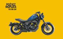 Wynajem motocykla, prawko kat. B, Zontes 125C, Pożycz Moplika