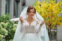 Весільна сукня, шлейф, свадебное платье