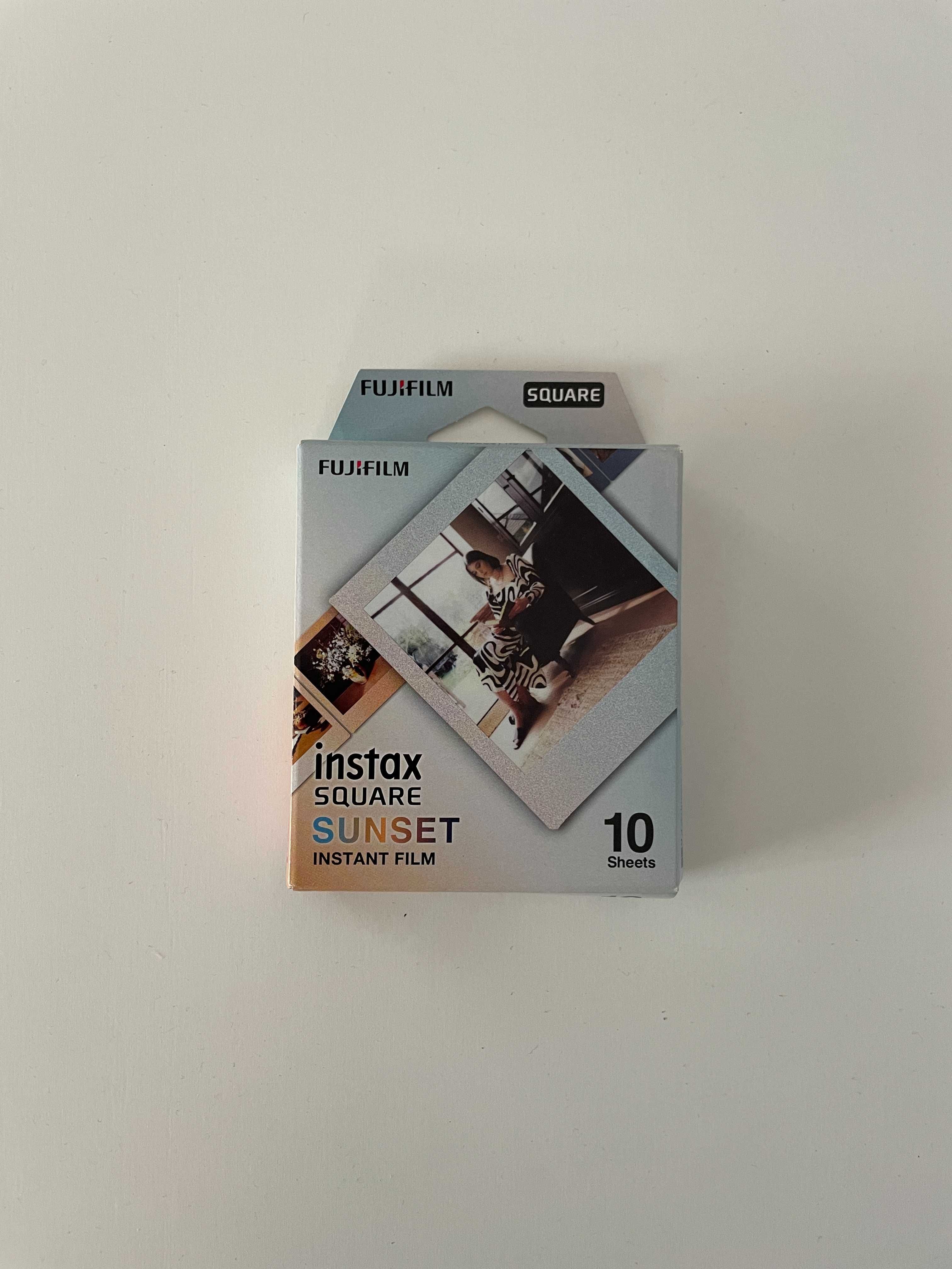 Filme Fujifilm Instax Square Sunset – Novo e Selado – 10 Fotografias