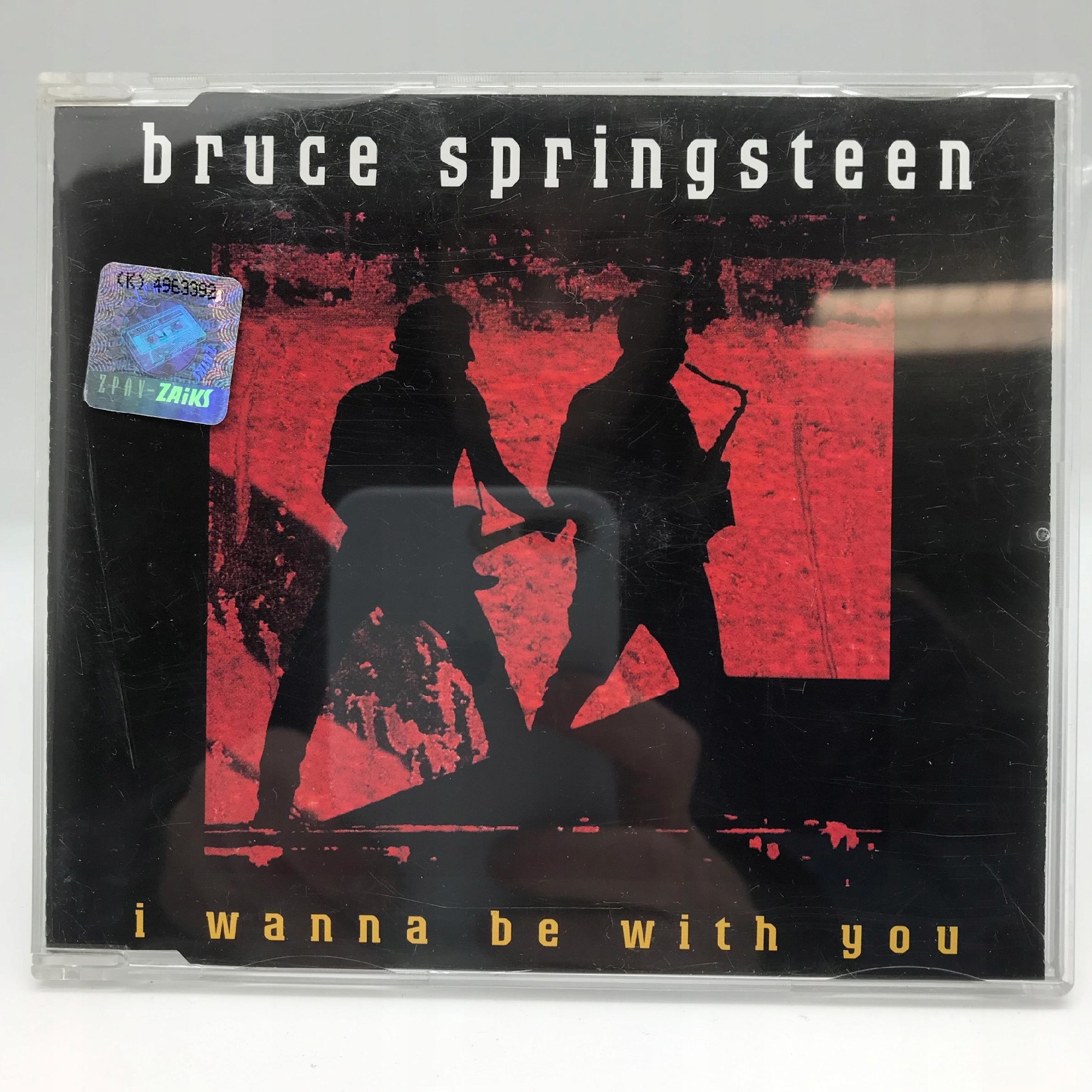 cd - bruce springsteen - i wanna be with you