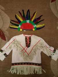 Карнавальный костюм индейца на рост 128