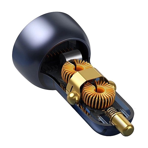 Baseus ładowarka samochodowa USB / USB Typ C 65 W 5 A SCP Quick Charge