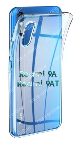 Capa Silicone Slim Xiaomi Redmi 9A / Redmi 9AT / Redmi 9T -Transparent