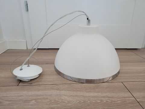 Lampa duża biała design loft EGLO 92136 DEBED