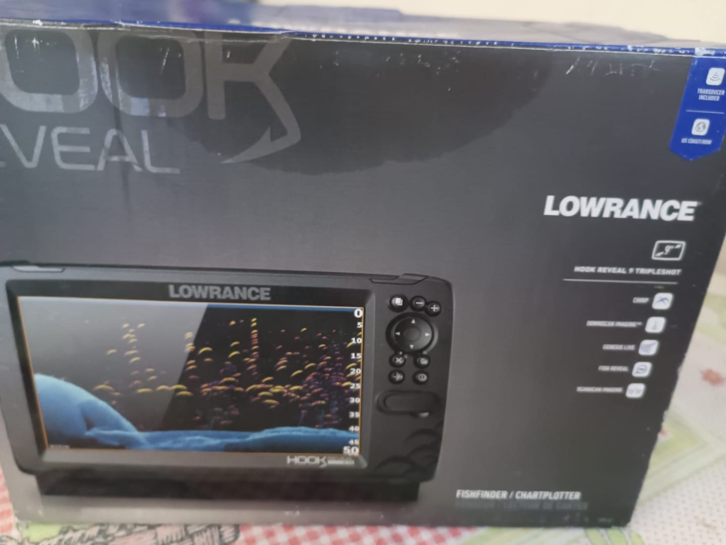 Sonda lowrance Hook reveal 9