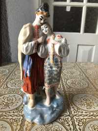 Фарфоровая статуэтка «Козак с Девушкой»