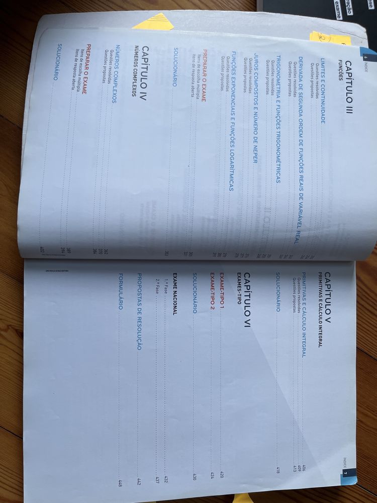 livro de preparação para o exame nacional de matemática A (2019)