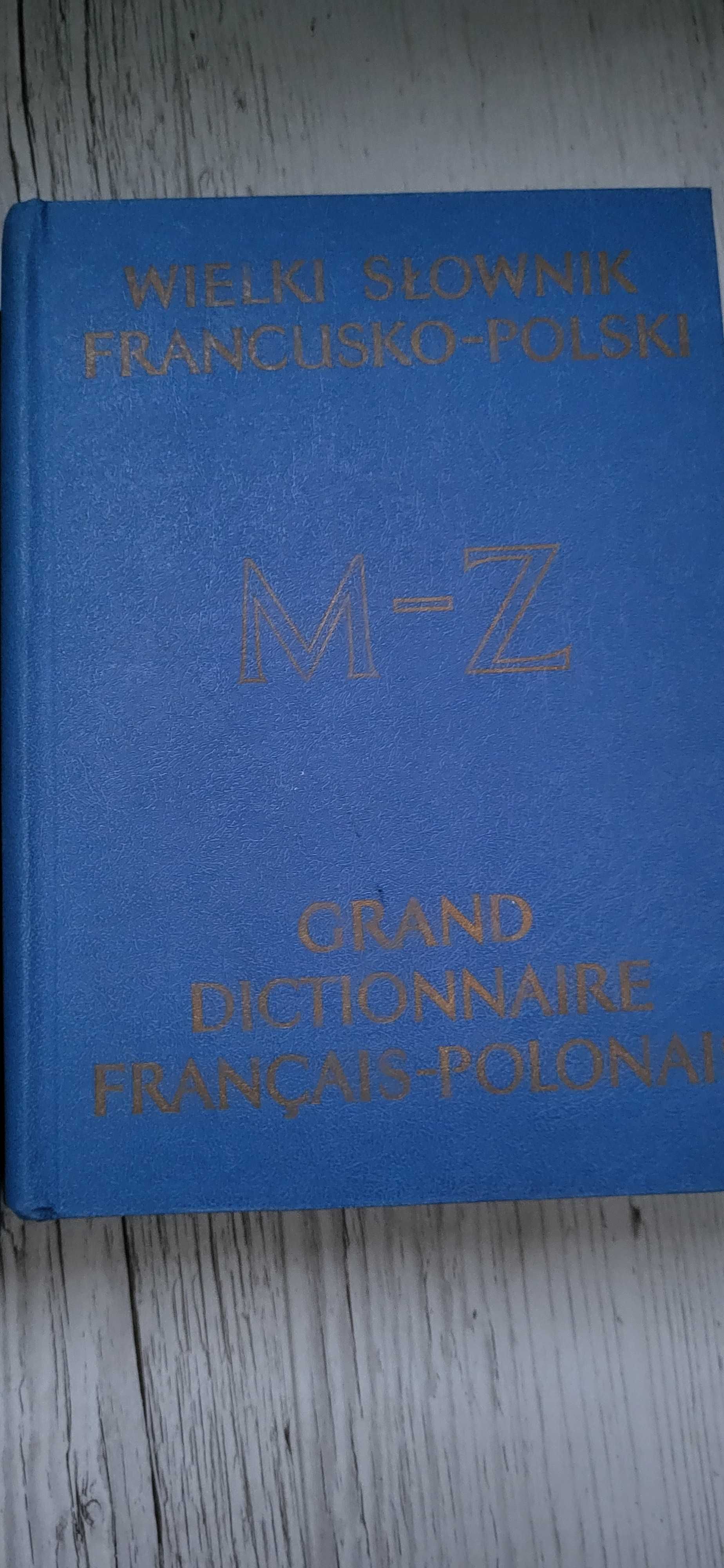 Wielki słownik Francusko - Polski