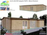 Casa Madeira KIT Joaquim T3/T4 - Interior 104m² - Área coberta 119m²