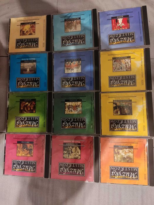 Muzyka mistrzów, kolekcja 22 płyt CD, cena za całość