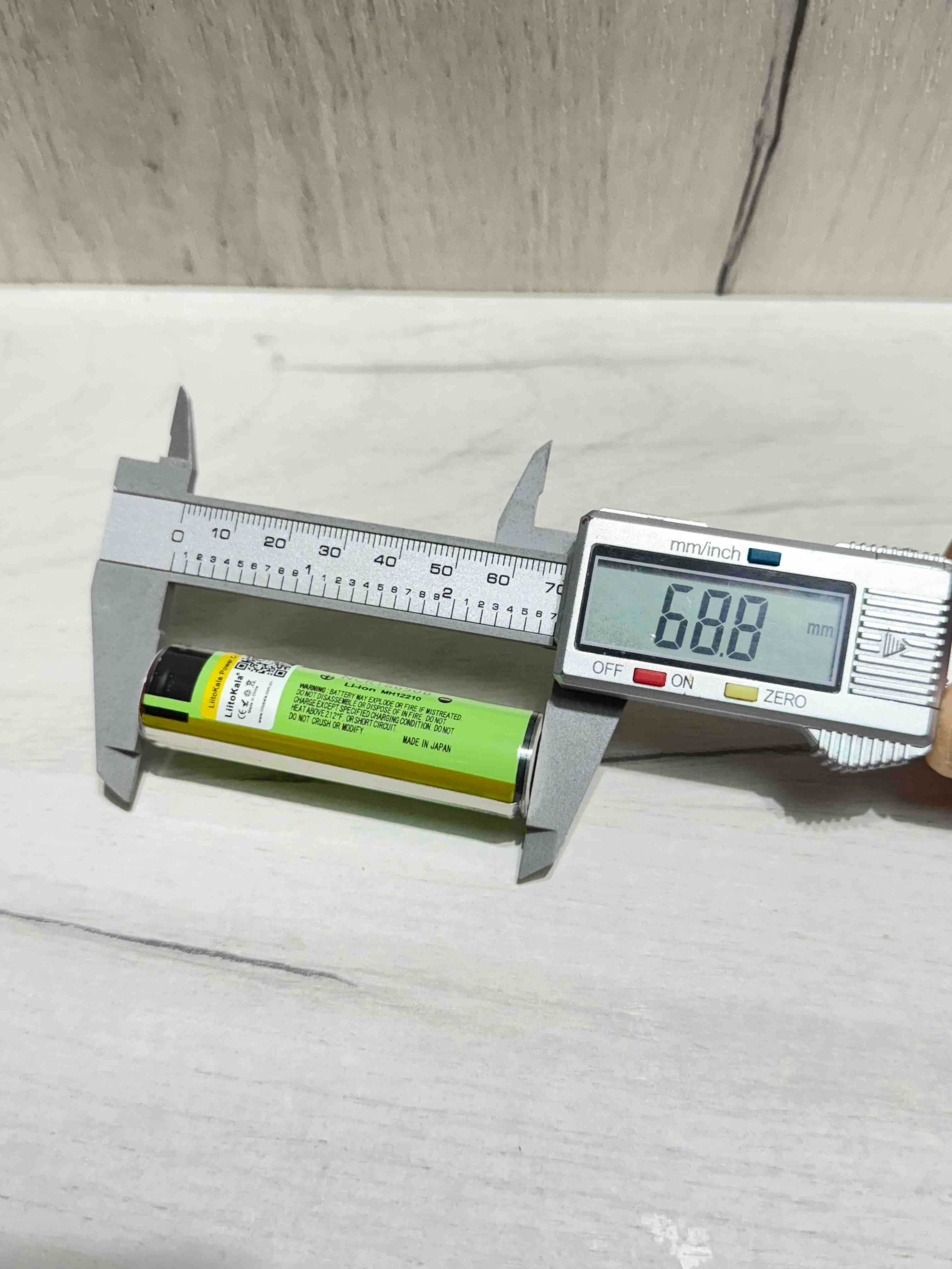 Акумулятор із ЗАХИСТОМ 18650 LiitoKala 3400mAh АКБ NCR18650B Li-ion