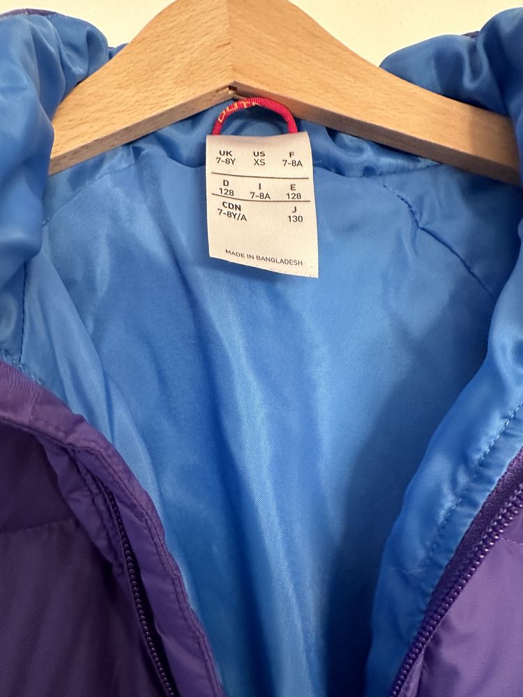 Kurtka zimowa narciarska puchowa adidas rozmiar 128