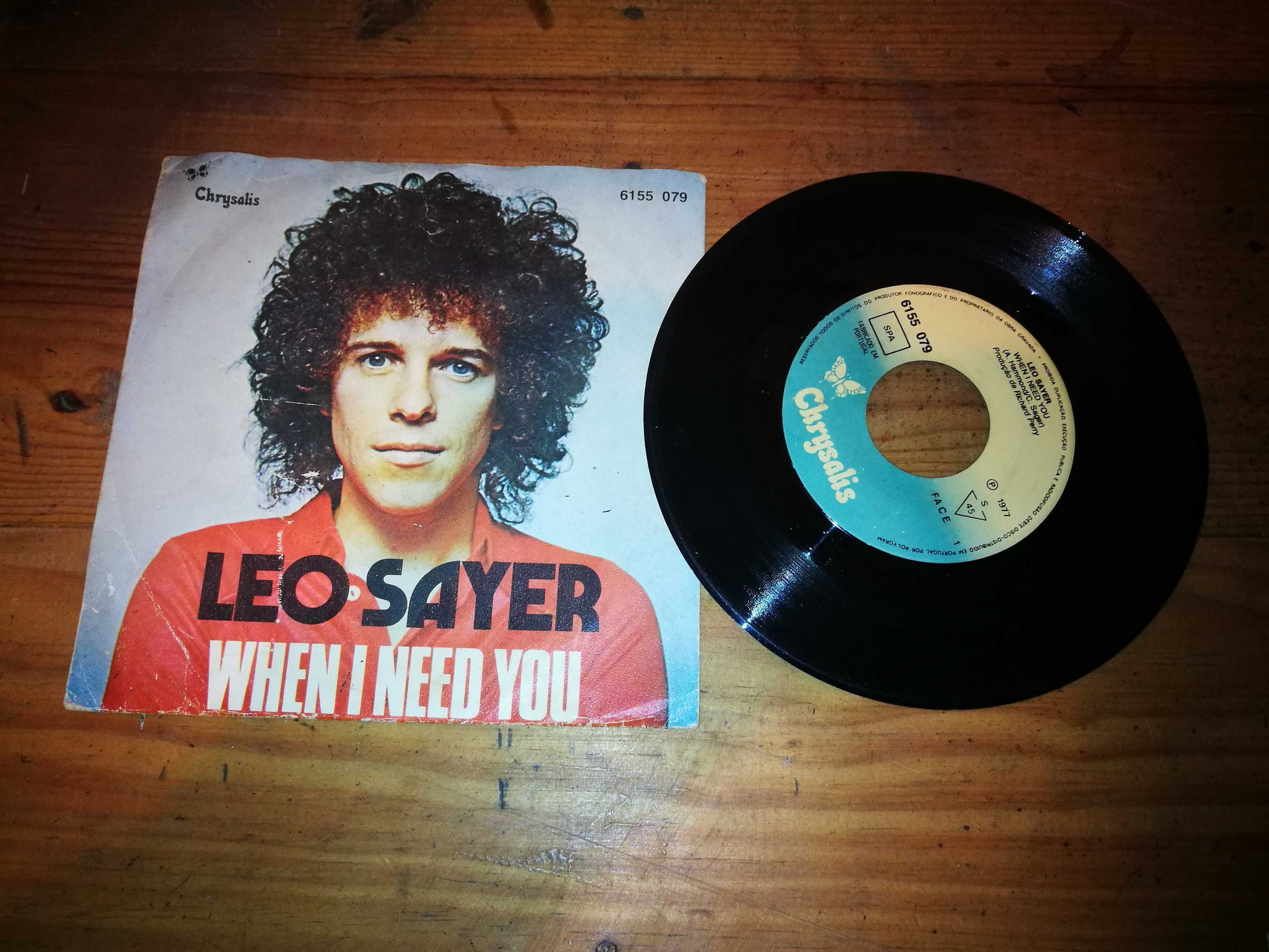 Leo Sayer - When I Need You SINGLE