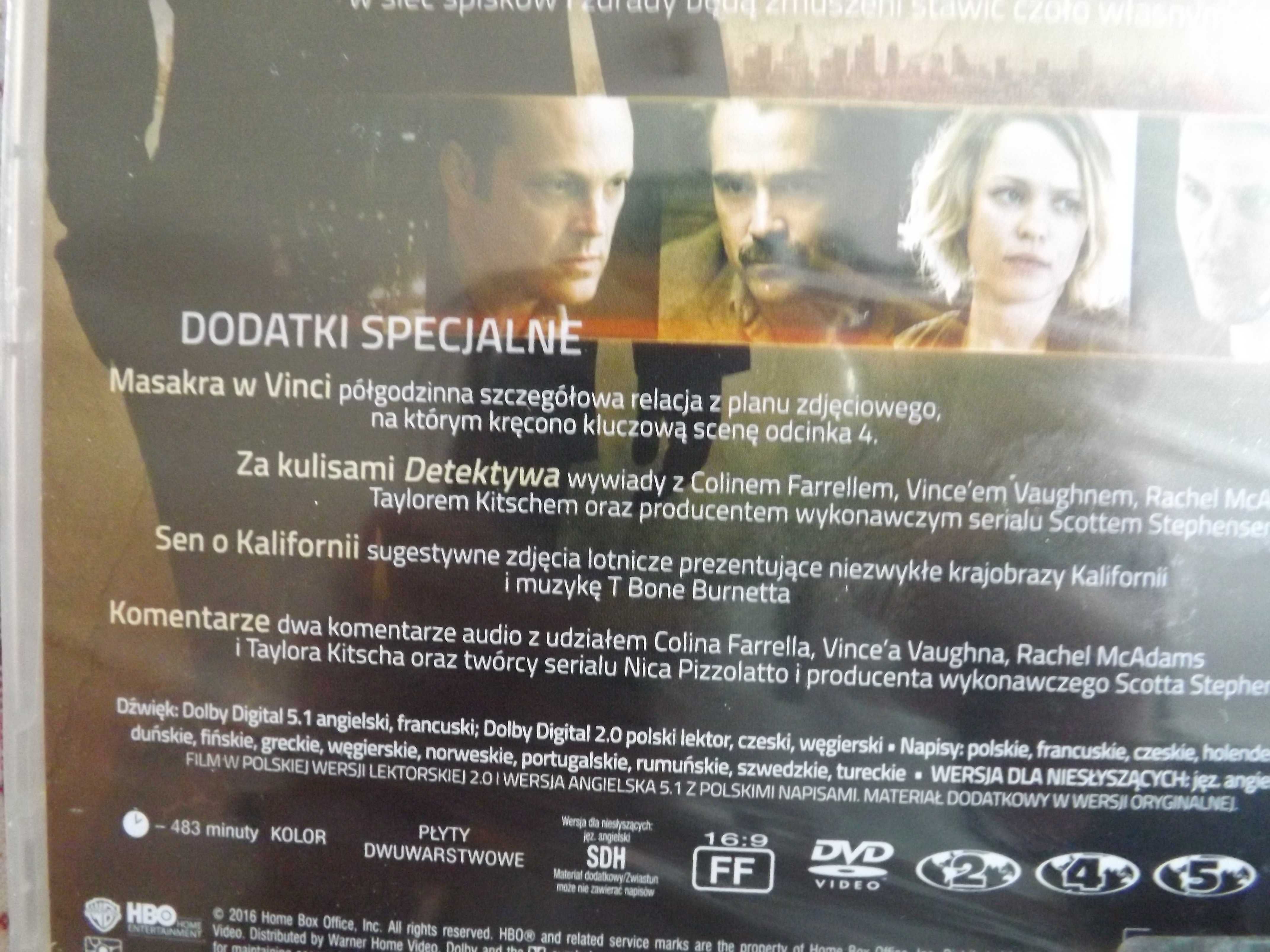 Detektyw sezon 2,  3 dvd, C. Farrell, film, bajka