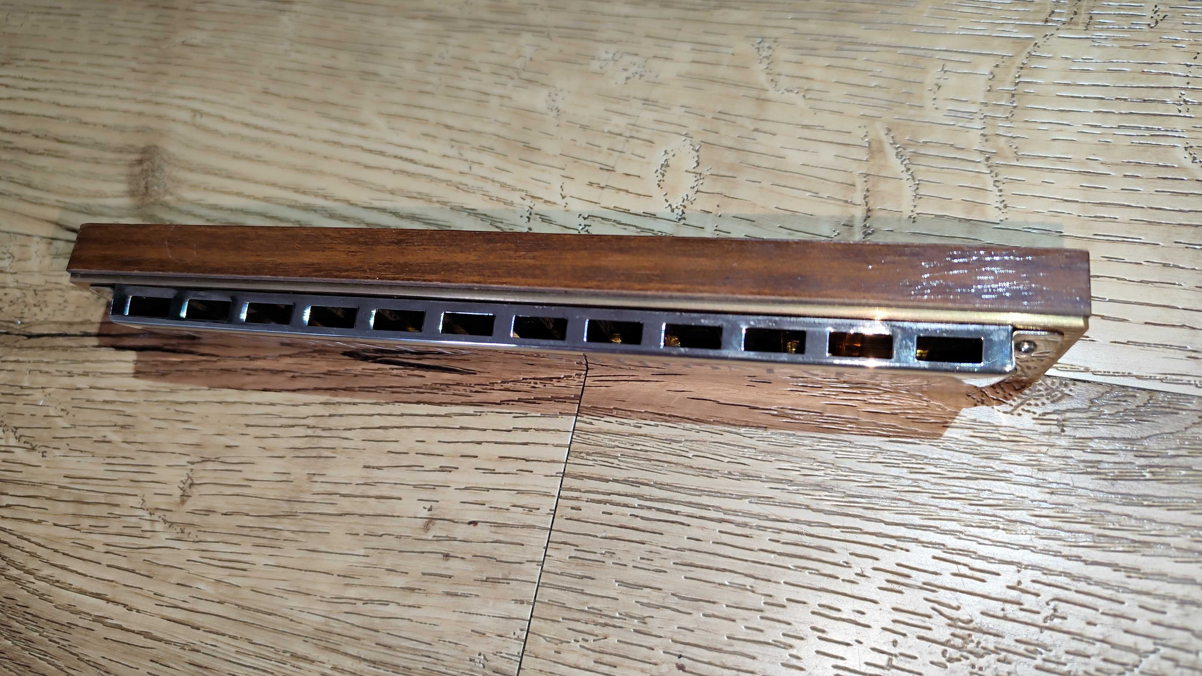 Harmonijka Hohner Chromatica Basowa unikatowa kolekcjonerska lata 60"