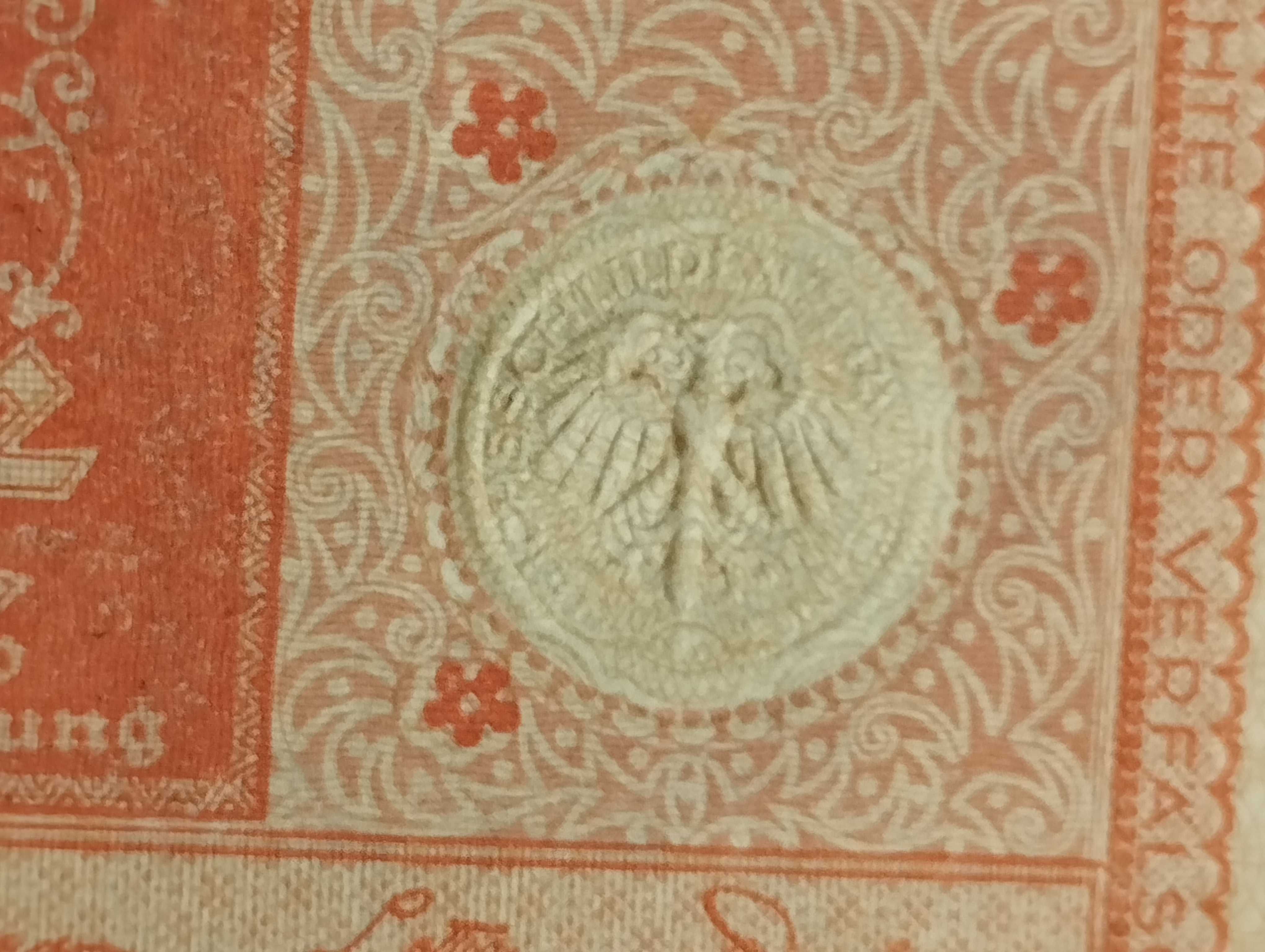Sprzedam banknot Niemcy 2 marki 1920r. stan idealny
