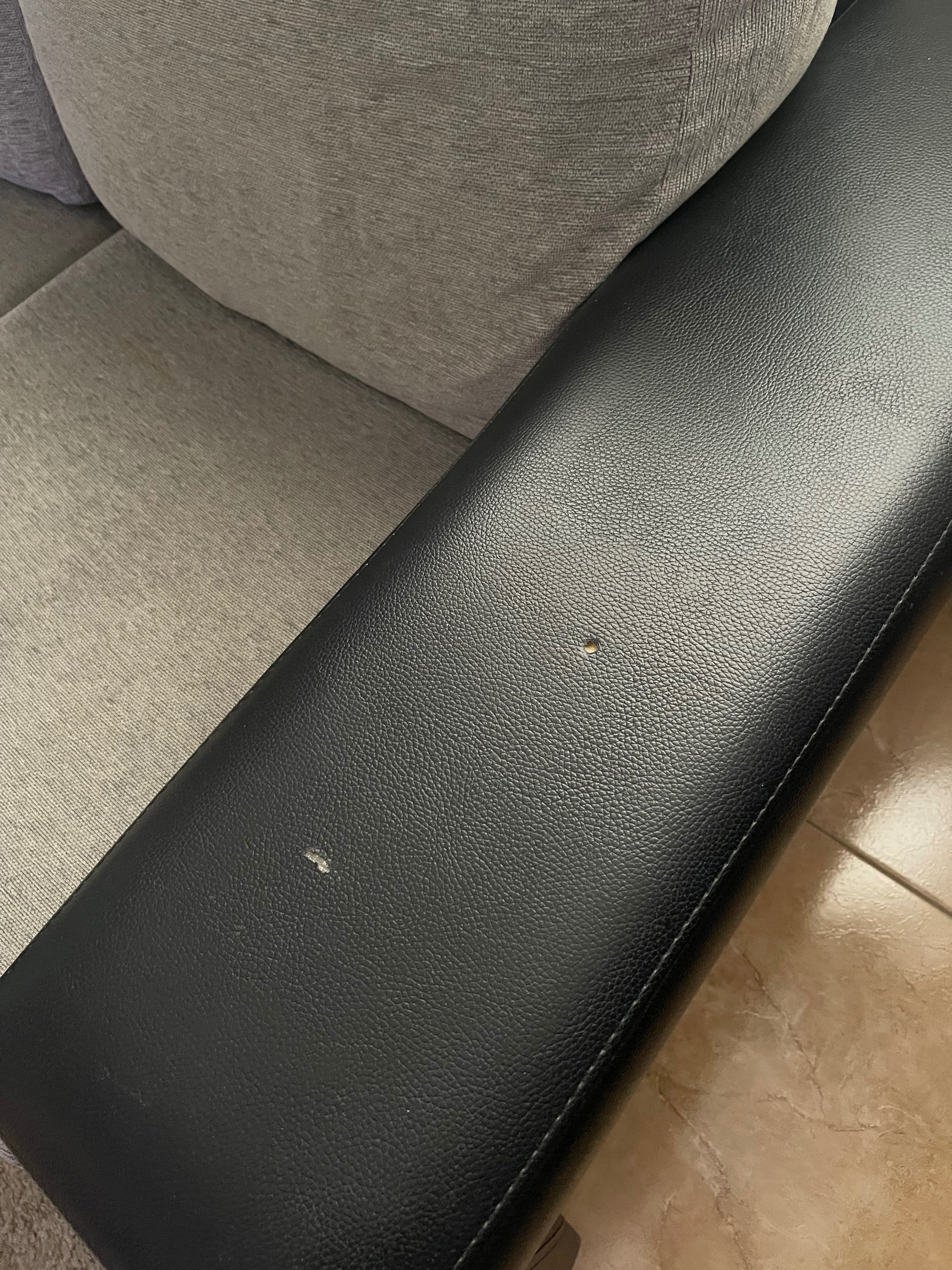 Sofá 3 lugares com chaise longue