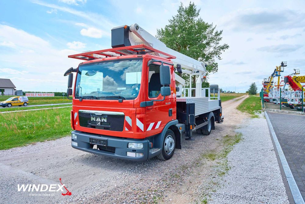 Podnośnik koszowy zwyżka podest ruchomy - Ruthmann T 300 MAN gwarancja