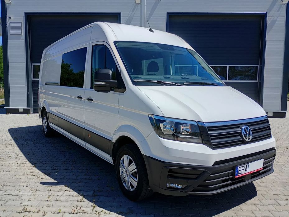 Volkswagen CRAFTER MAXI BRYGADÓWKA 7 OSÓB KLIAMTRONIC TEMPOMAT NR.77  brygadówka 7 osób, homologacja ciężarow, tempomat, nr.77