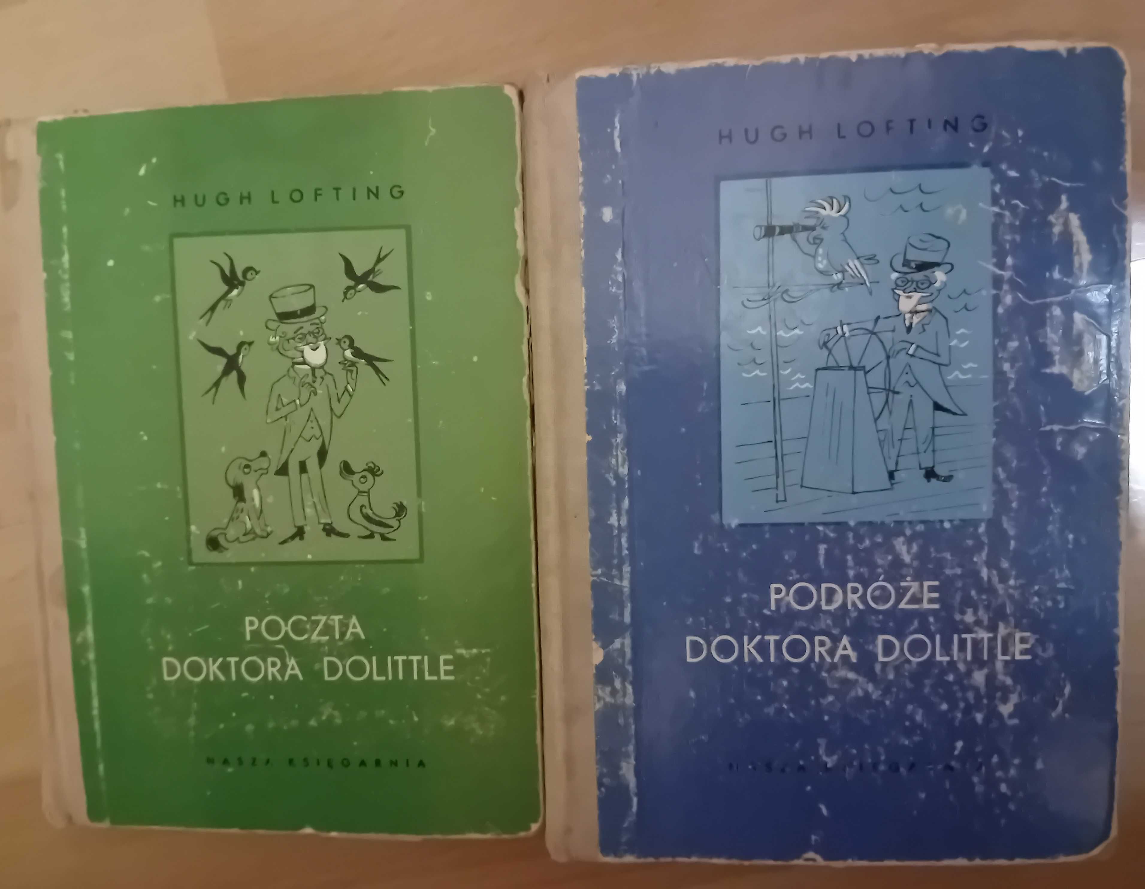 Poczta dr Dollitle i Podróże dr Dolittle wydanie 1968, 1969