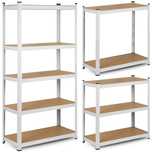 Regał metalowy magazynowy 180x90x30 cm Humberg 4844 solidny i funkcjon