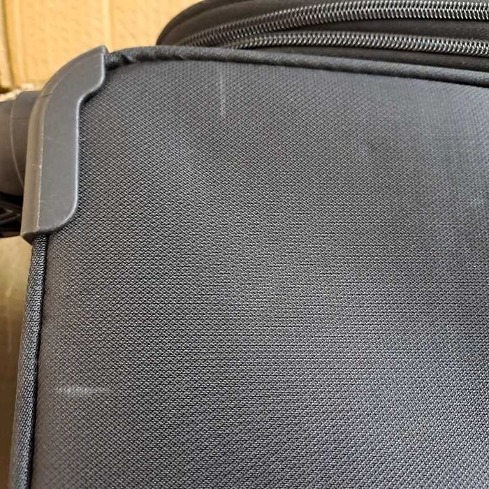 Walizki TOPMOVE zestaw 2 szt 96l i   62l czarne na kółkach