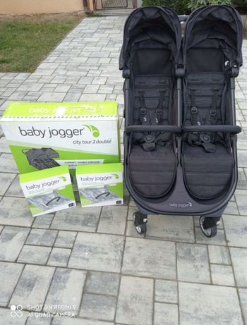 Wózek bliźniaczy/ rok po roku Baby Jogger City tour 2 double