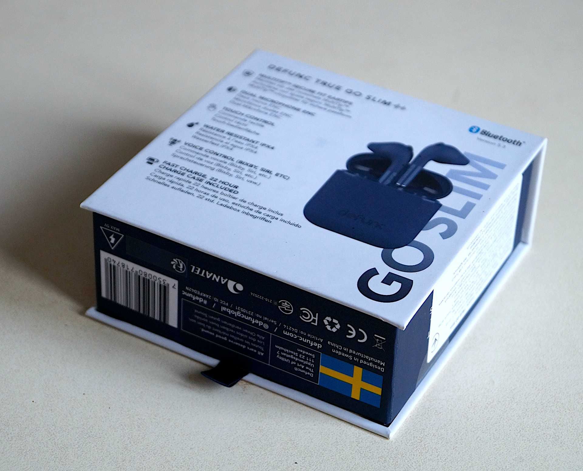 Навушники Defunc True Go Slim TWS Blue