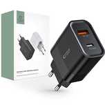 Tech-Protect C30W 2-Port Network Charger Pd30W/Qc3.0 Black