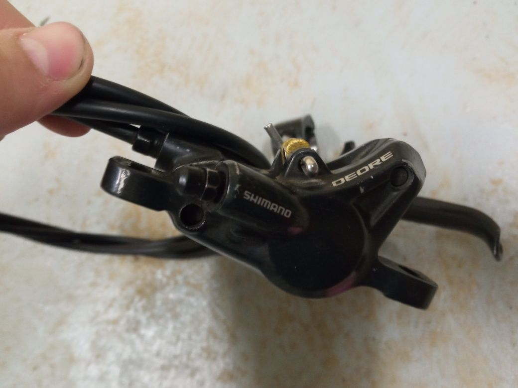 Hamulec hydrauliczny tylny Shimano Deore